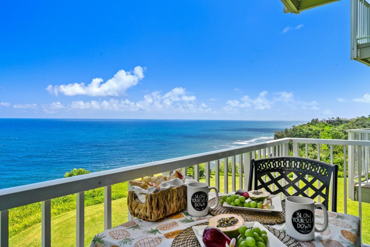 Breathtaking Ocean View Of Royal Waters! Ak5202 Princeville Exterior foto